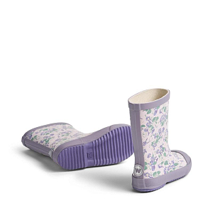 Сапоги резиновые Wheat "Muddy Lilac Petunias", аметистовые петунии